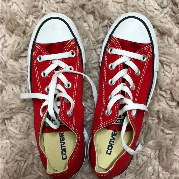 Converse Shoes - Red converse